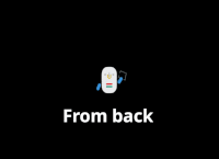 From back enter animation From back enter animation