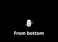From bottom enter animation From bottom enter animation