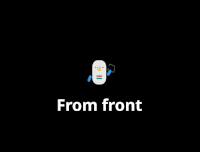 From front enter animation From front enter animation