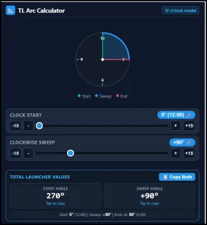 uiTLM Arc Calculator Interface uiTLM Arc Calculator Interface