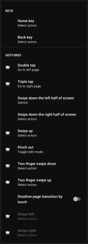 Keys & Gestures Keys & Gestures