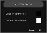 Dynamic Custom Color