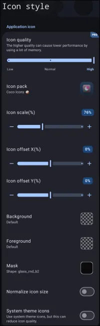 Icon Style Application Icons