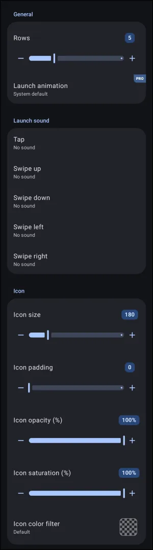 Layout Options - List 1 of 2