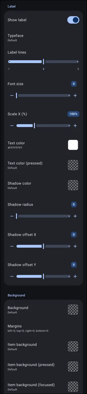 Layout Options - List 2 of 2