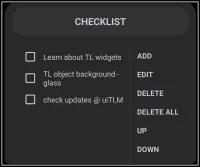 Checklist - Edit Checklist - Edit