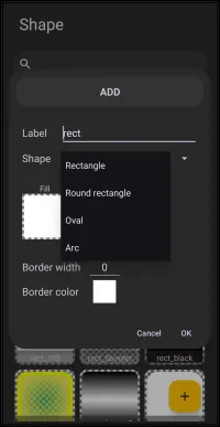 Shape - Selection